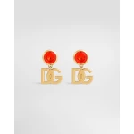 Dolce & Gabbana Clip earrings with logo