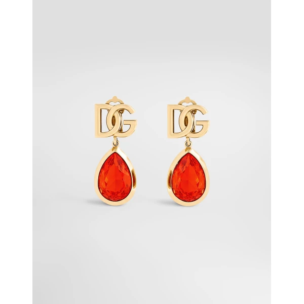 Dolce & Gabbana Clip earrings with logo