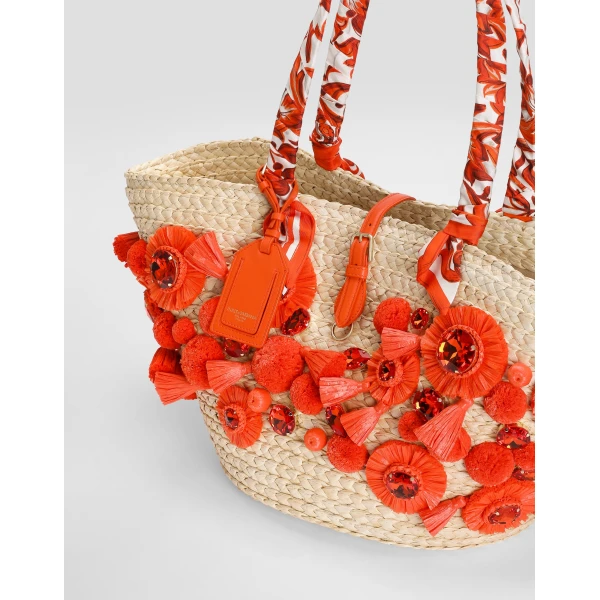 Coffa Capri bag with embroidery - Image 5
