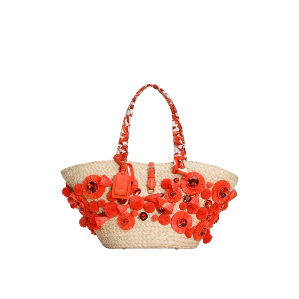 Dolce & Gabbana Coffa Capri bag with embroidery