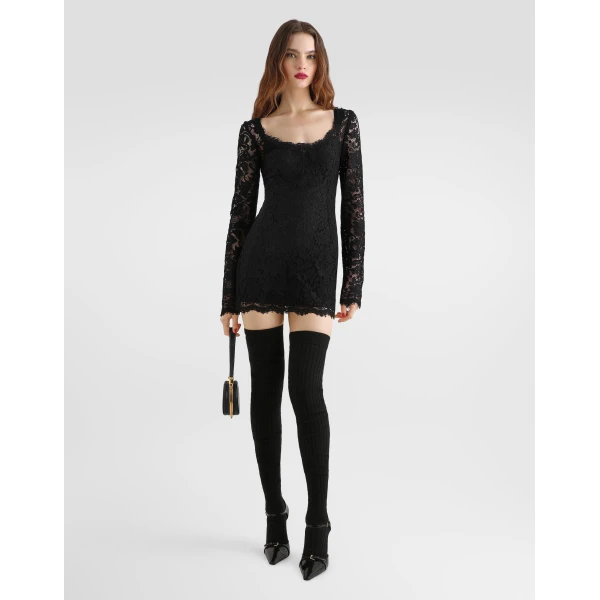 Cordonetto lace dress - Image 2