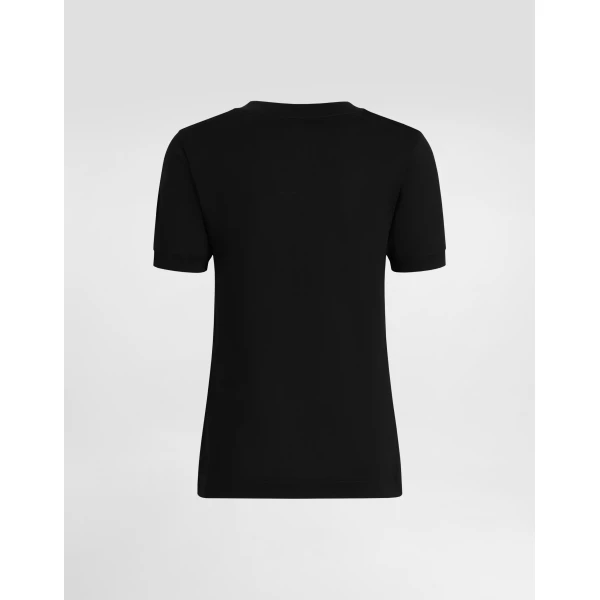 Cotton t-shirt with logo - Image 2