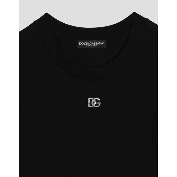 Cotton t-shirt with logo - Image 3