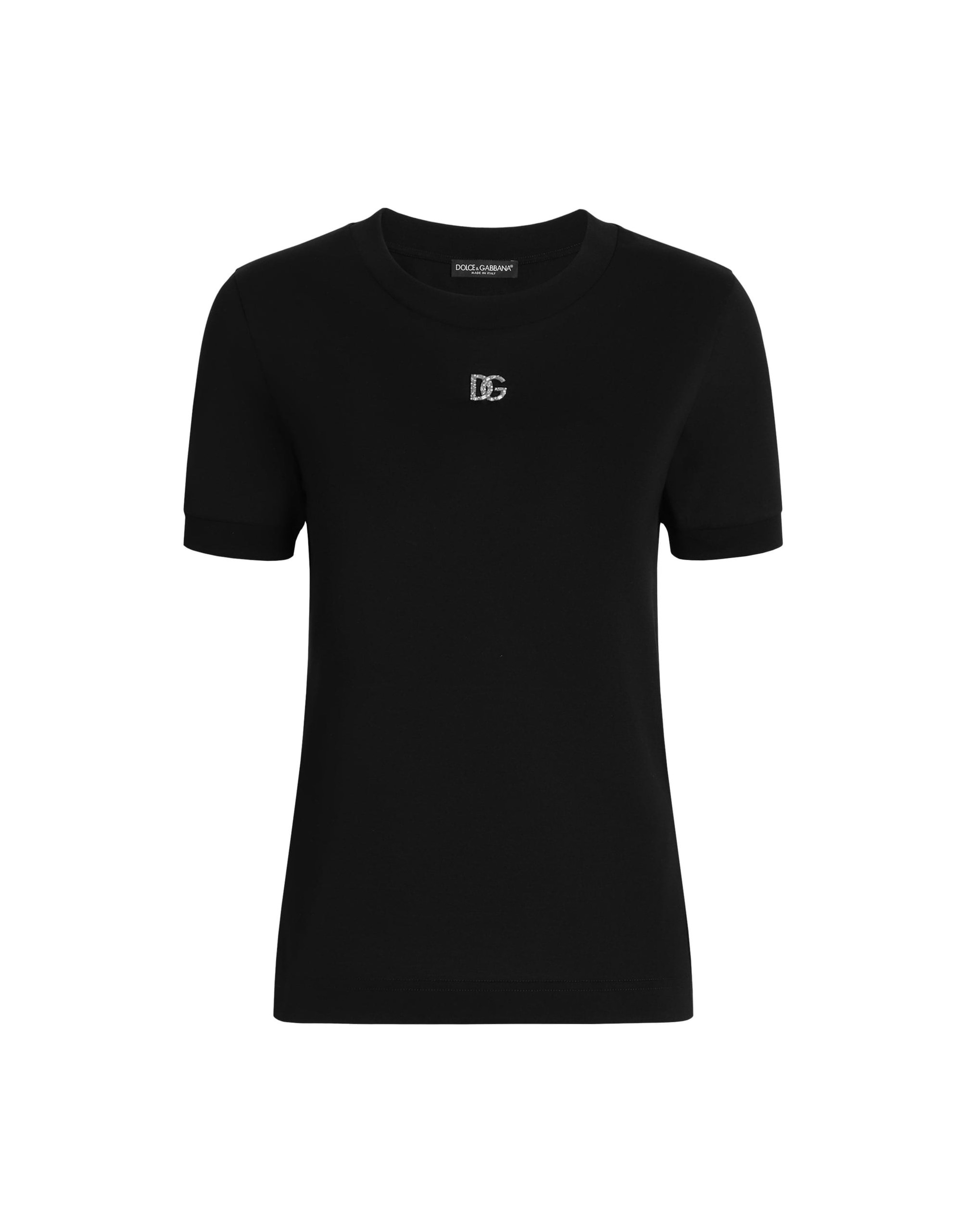 Dolce & Gabbana Cotton t-shirt with logo | Tops | Coveti Dolce & Gabbana Cotton t-shirt with logo