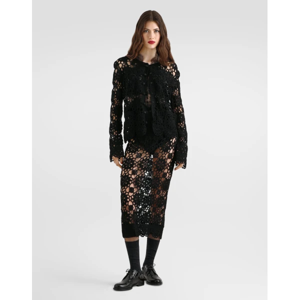 Crochet-knit skirt - Image 2