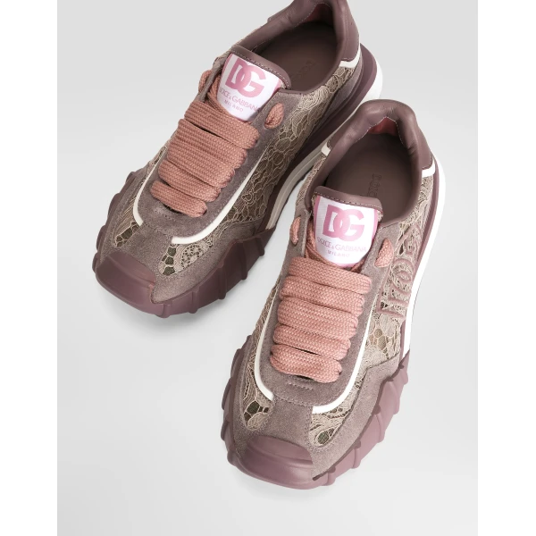 DG Athletic sneakers in lace - Image 4