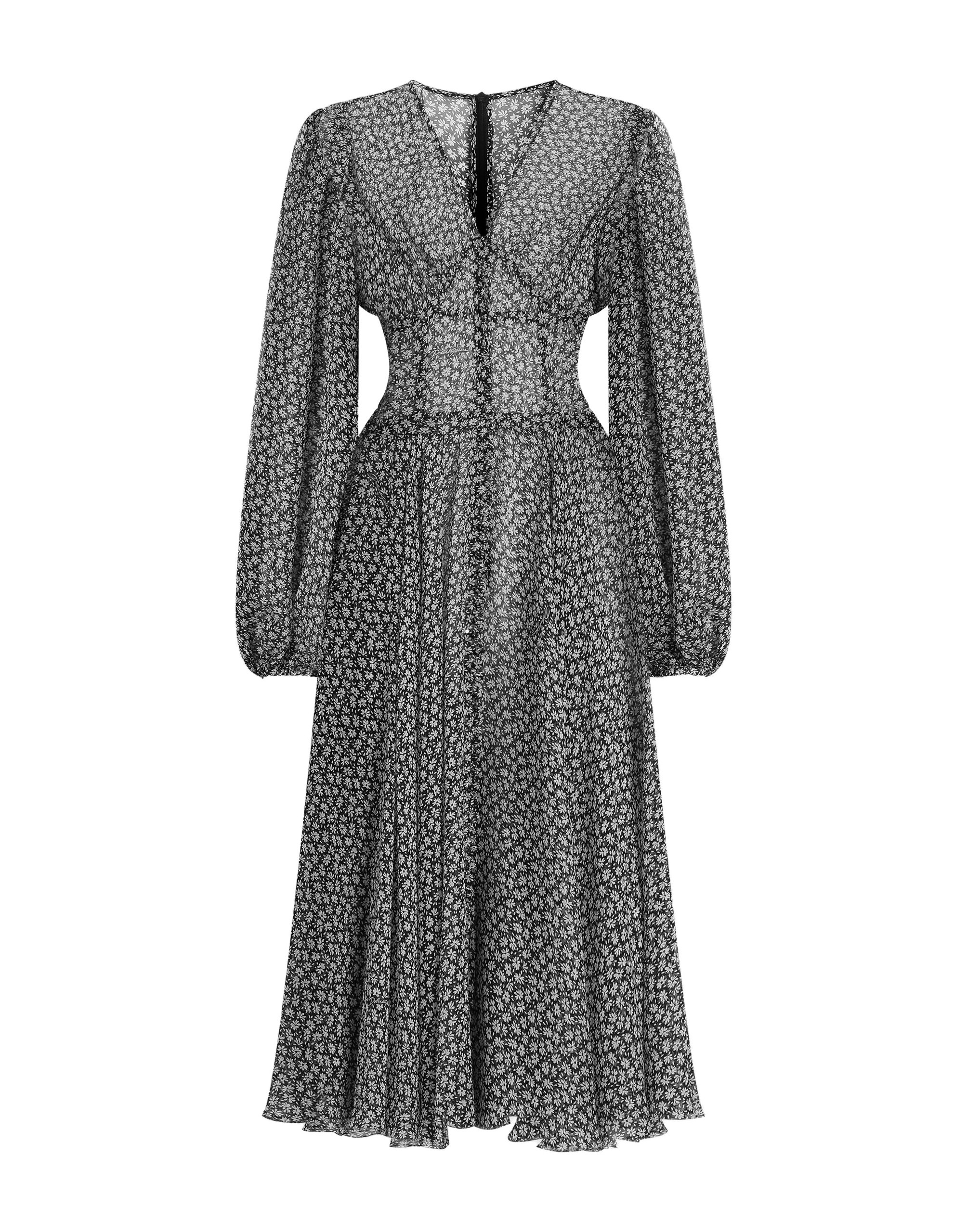 Dolce & Gabbana Daisy-print chiffon dress | Dresses | Coveti Dolce & Gabbana Daisy-print chiffon dress
