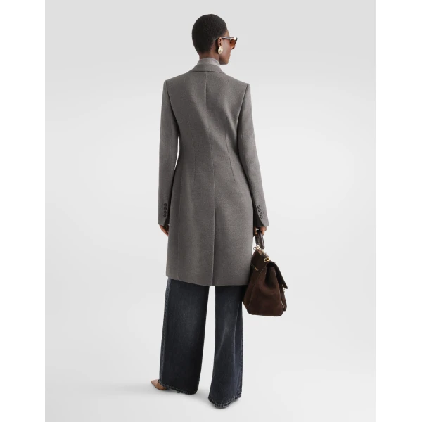 Dolce single-breasted wool coat - Image 3