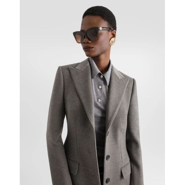 Dolce single-breasted wool coat - Image 4