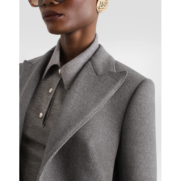 Dolce single-breasted wool coat - Image 5