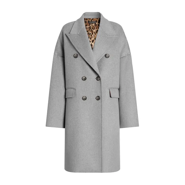 Dolce & Gabbana Double-breasted cashmere coat
