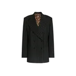 Dolce & Gabbana Double-breasted jacket in pinstripe wool