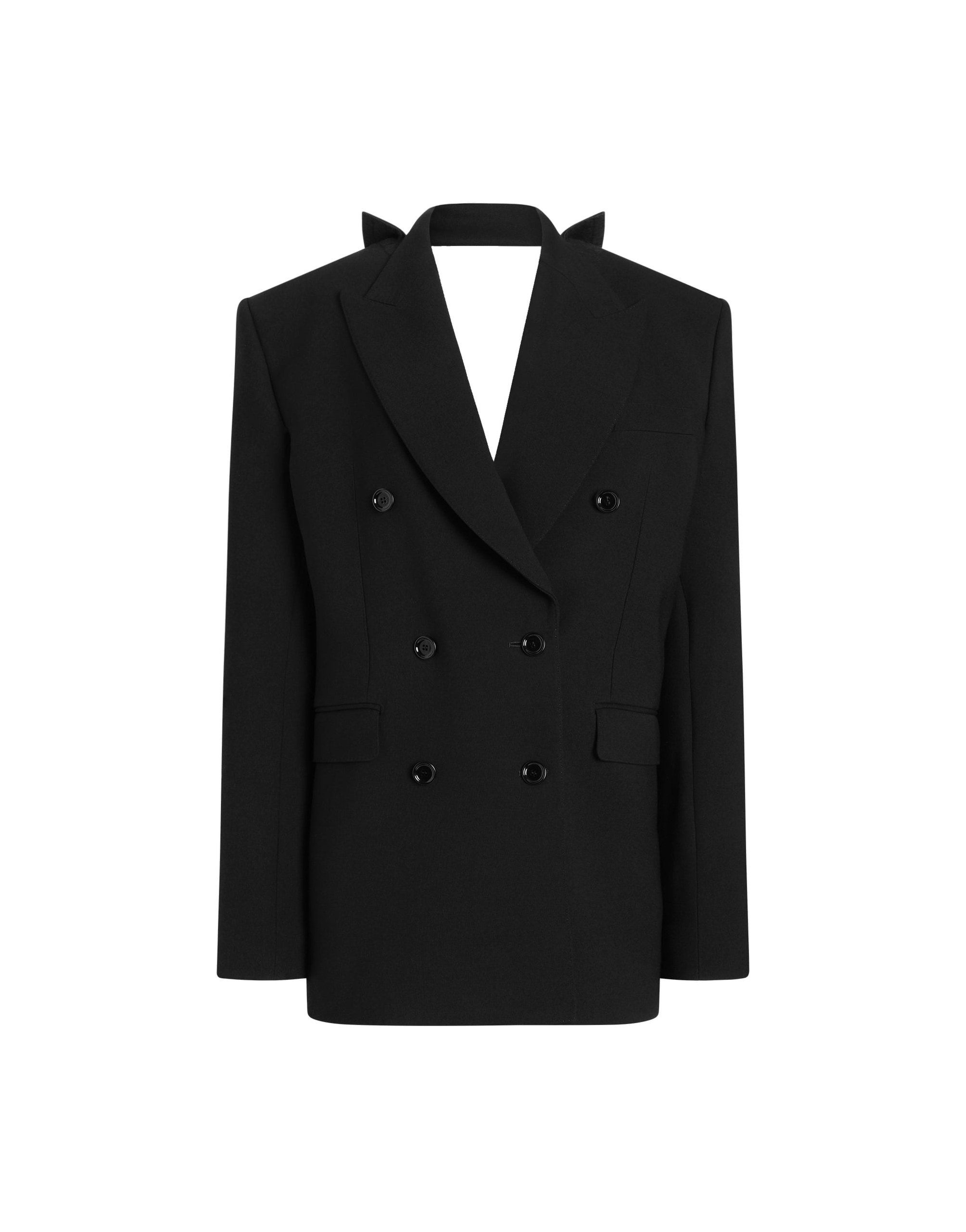 Dolce & Gabbana Double-breasted jacket in wool gabardine | Jackets | Coveti Dolce & Gabbana Double-breasted jacket in wool gabardine