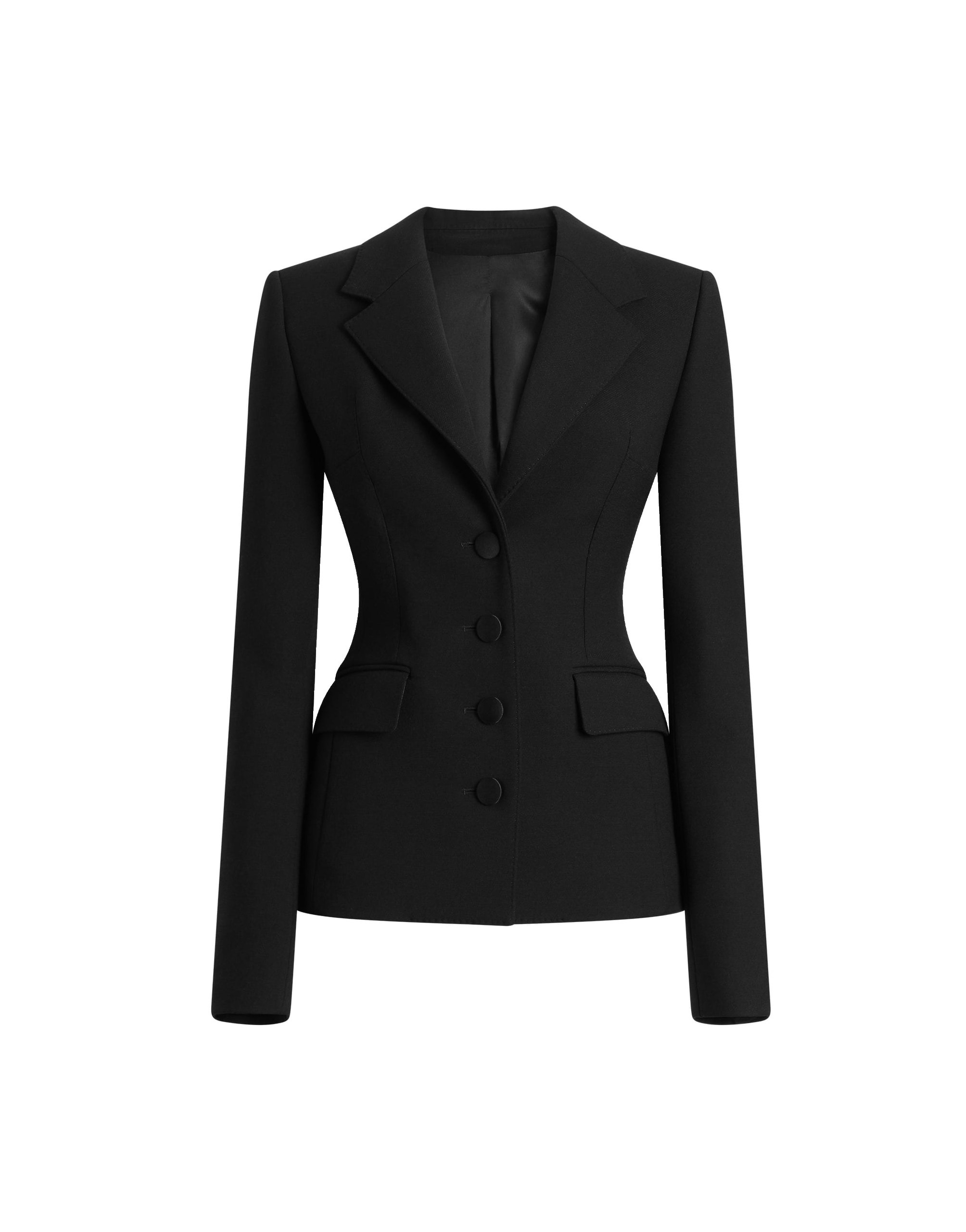 Dolce & Gabbana Double wool crêpe jacket | Jackets | Coveti Dolce & Gabbana Double wool crêpe jacket
