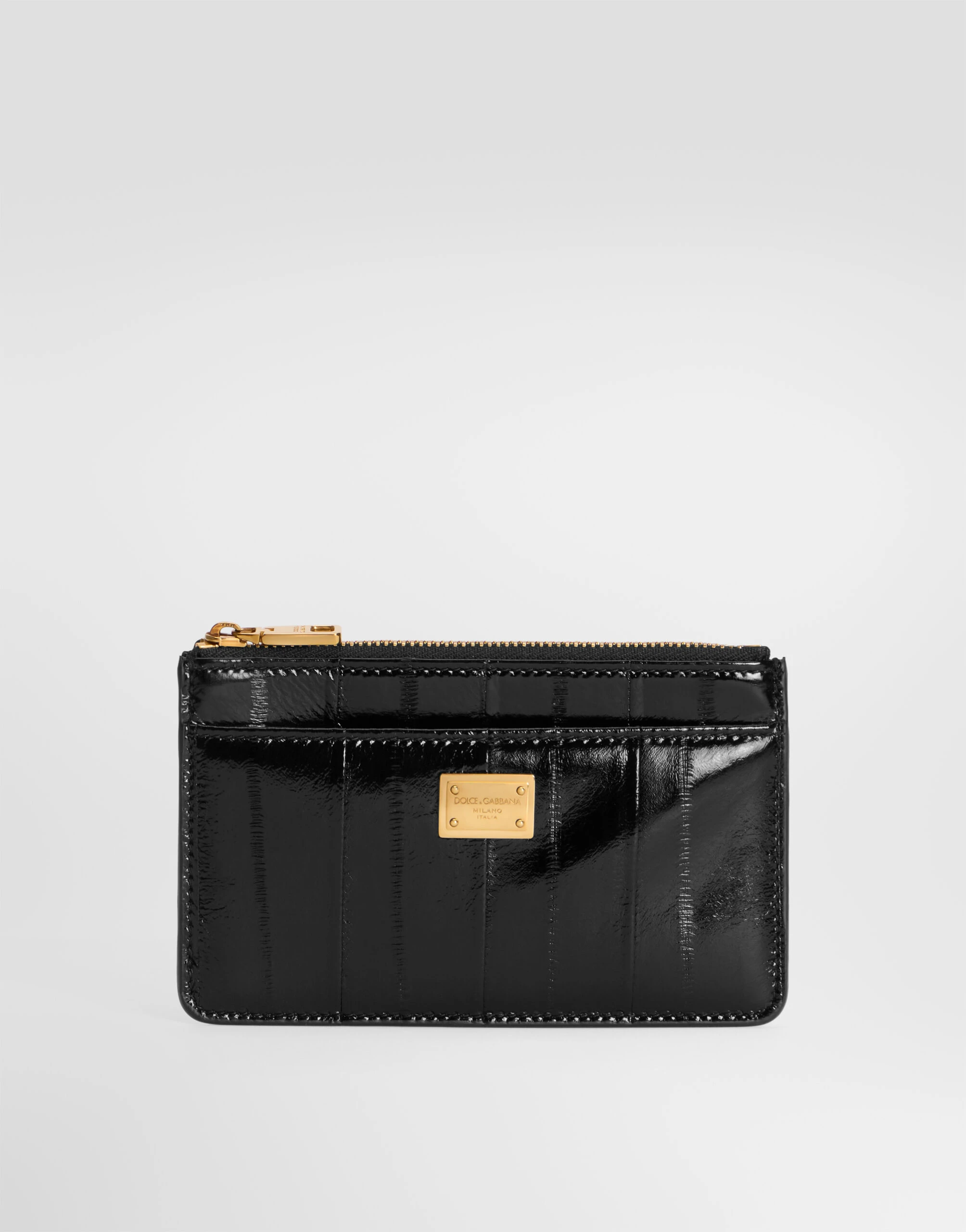 Dolce & Gabbana Eel card holder in Black | Buy Accessories at Coveti Dolce & Gabbana Eel card holder