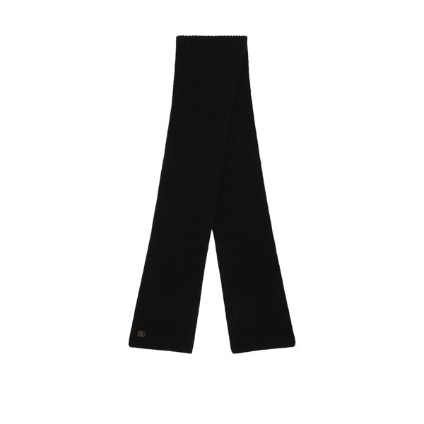 Dolce & Gabbana English rib knit scarf