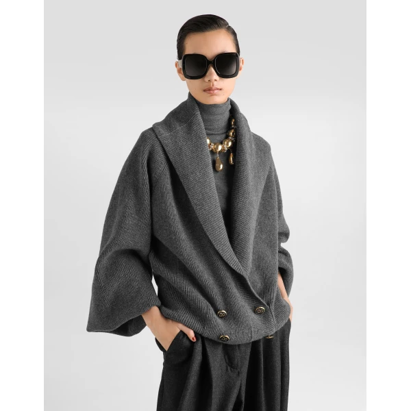 Half english rib knit cardigan - Image 4