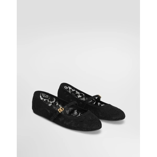 Lace ballet flats - Image 2