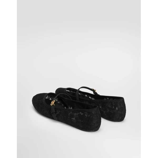 Lace ballet flats - Image 3