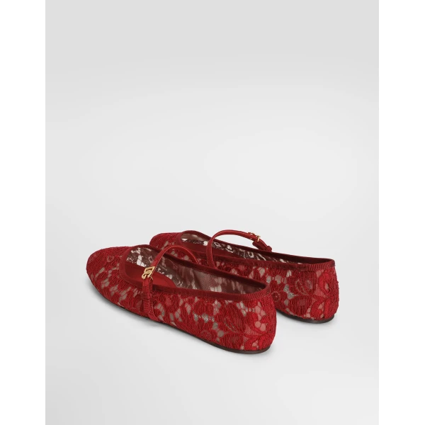 Lace ballet flats - Image 3