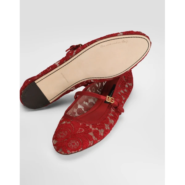 Lace ballet flats - Image 5