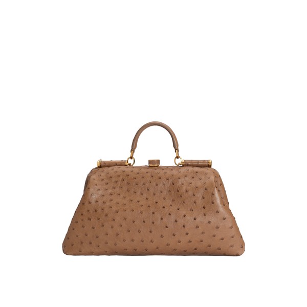Dolce & Gabbana Large Grandma ostrich leather handbag