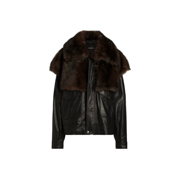 Leather jacket