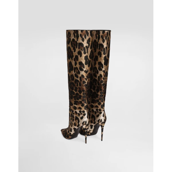 Leo jacquard boots - Image 3