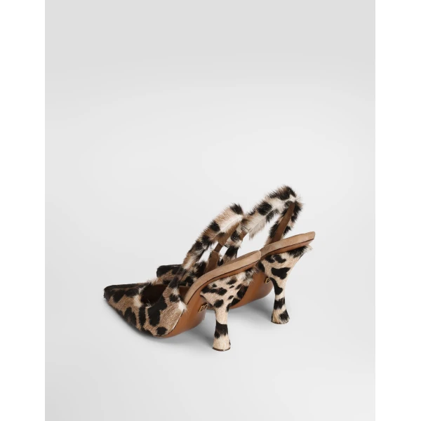 Leo kid leather slingback - Image 3