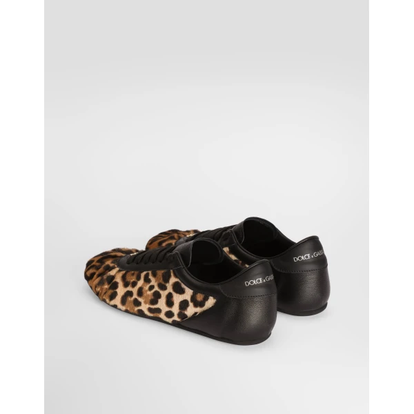 Leo pony hair Ballet sneakers - Image 3