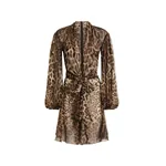 Dolce & Gabbana Leo-print chiffon dress