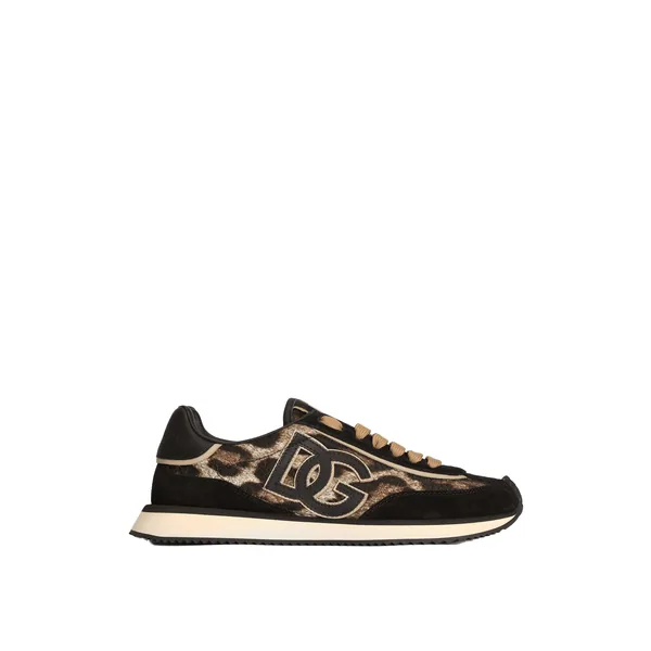 Dolce & Gabbana Leo-print fabric DG Cushion sneakers
