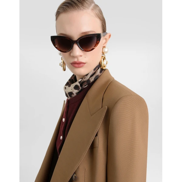 Linda double-breasted jacket in micro-ribbed fabric - Image 5