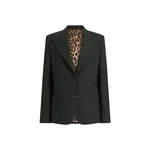 Dolce & Gabbana Linda single-breasted jacket in pinstripe wool