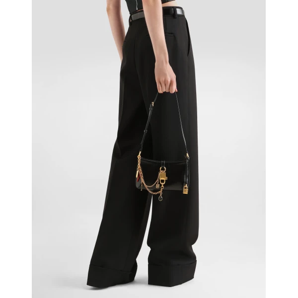 Lock shoulder bag in calfskin - Image 2