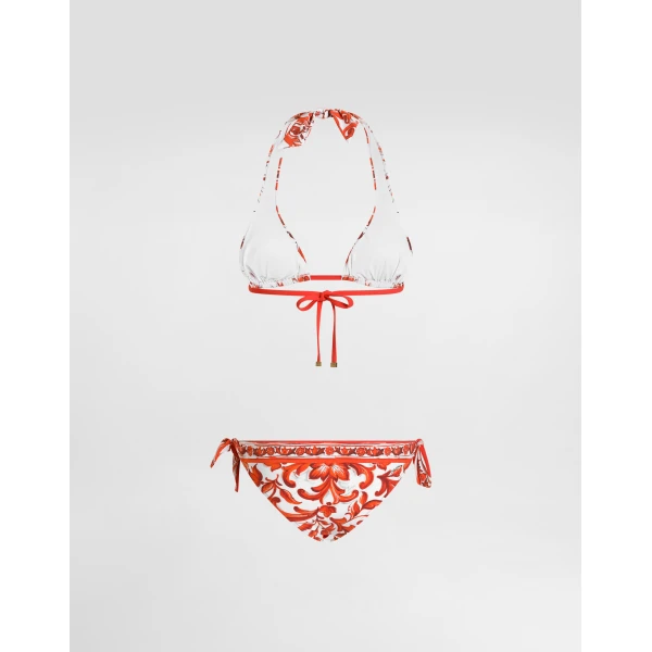 Majolica-print bikini - Image 2