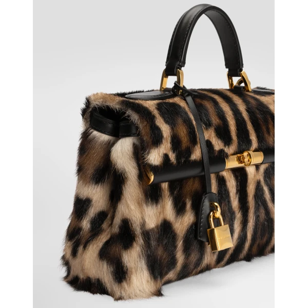 Marlene handbag in leo kid leather - Image 4