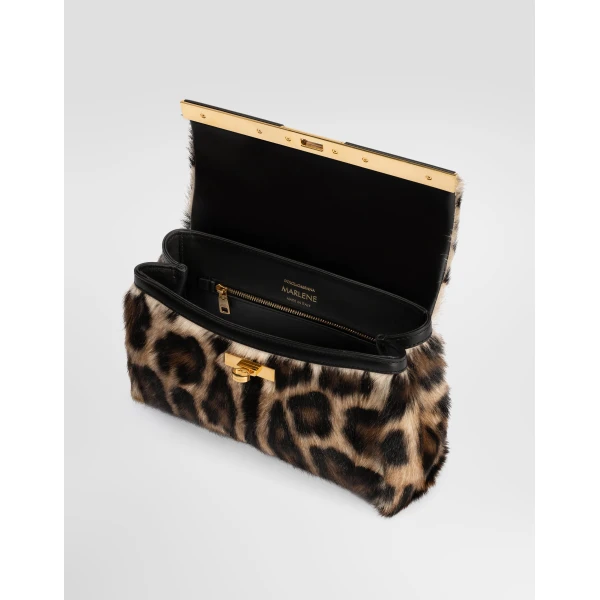 Marlene handbag in leo kid leather - Image 5