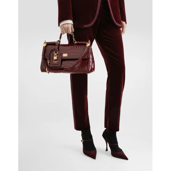 Medium My Sicily bag in alligator - Image 3