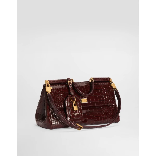 Medium My Sicily bag in alligator - Image 4