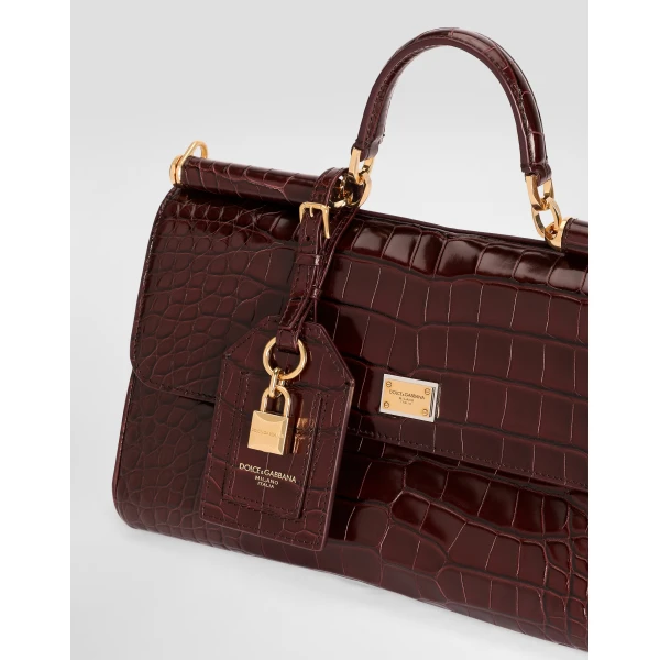 Medium My Sicily bag in alligator - Image 6