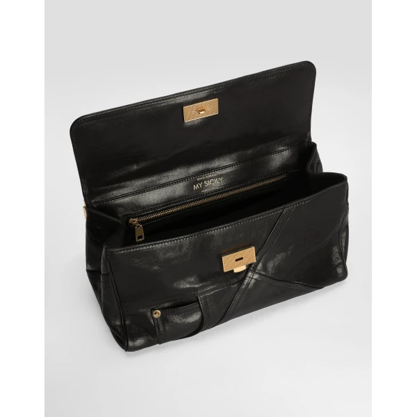Medium My Sicily handbag in calfskin - Image 5