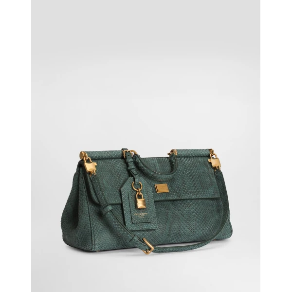 Medium My Sicily handbag in python - Image 2