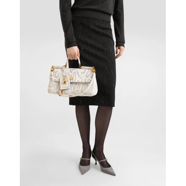 Medium My Sicily handbag in python - Image 3