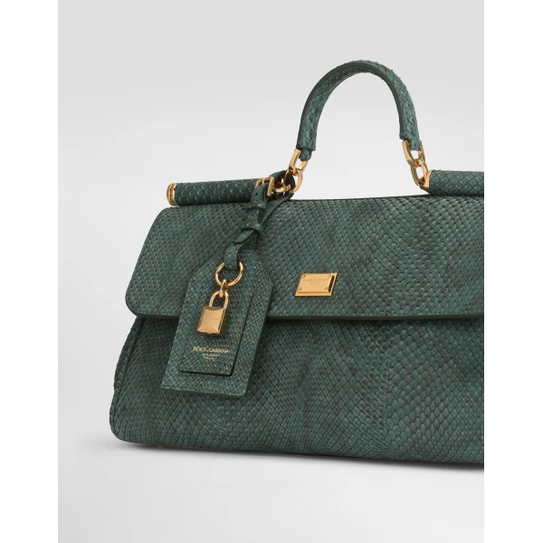 Medium My Sicily handbag in python - Image 4