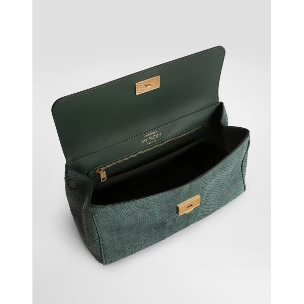 Medium My Sicily handbag in python - Image 5