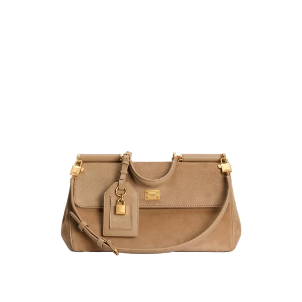 Dolce & Gabbana Medium My Sicily handbag in split calfskin