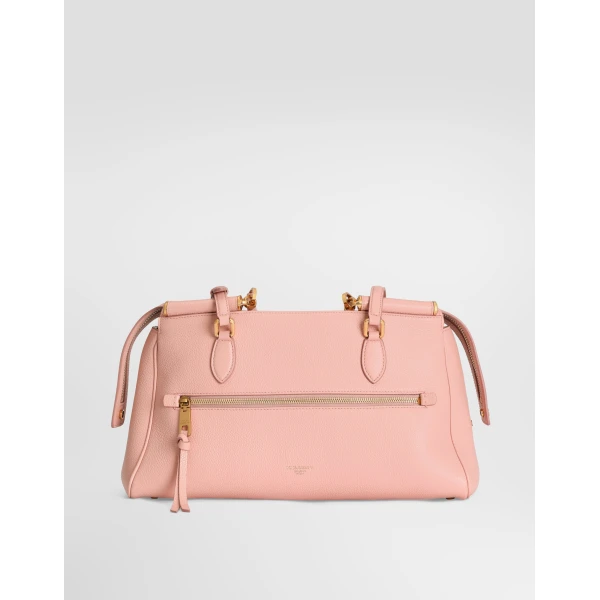 Medium Vittoria handbag in calfskin - Image 5