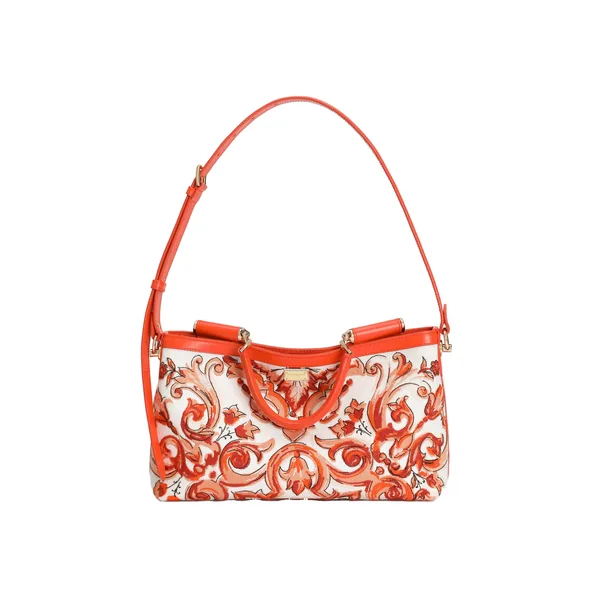 Medium Vittoria handbag with majolica embroidery
