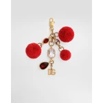 Dolce & Gabbana Metal keychain with charms
